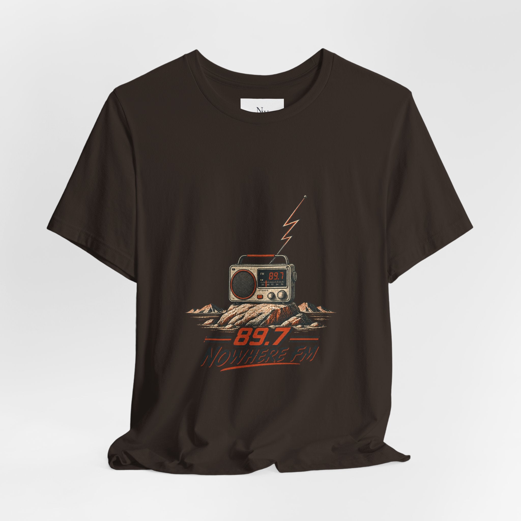 Desert Radio Tee — '89.7 Nowhere FM' Vintage Desert Radio Graphic T-Shirt