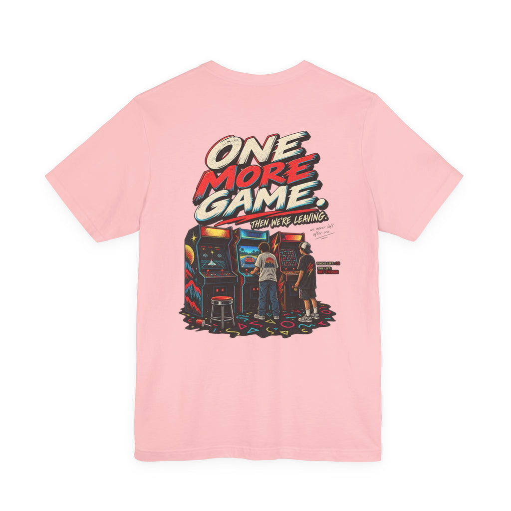 Insert Coin Arcade T‑Shirt — "One More Game" Retro Gaming Tee