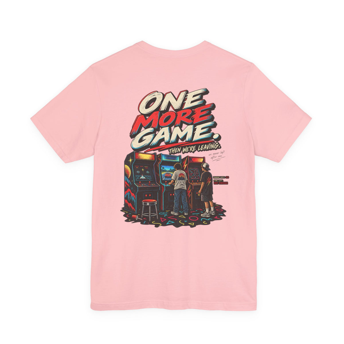 Insert Coin Arcade T‑Shirt — "One More Game" Retro Gaming Tee