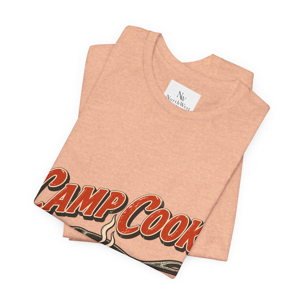 Camp Cook T‑Shirt — “Breakfast Tastes Better Outside” Camping Tee