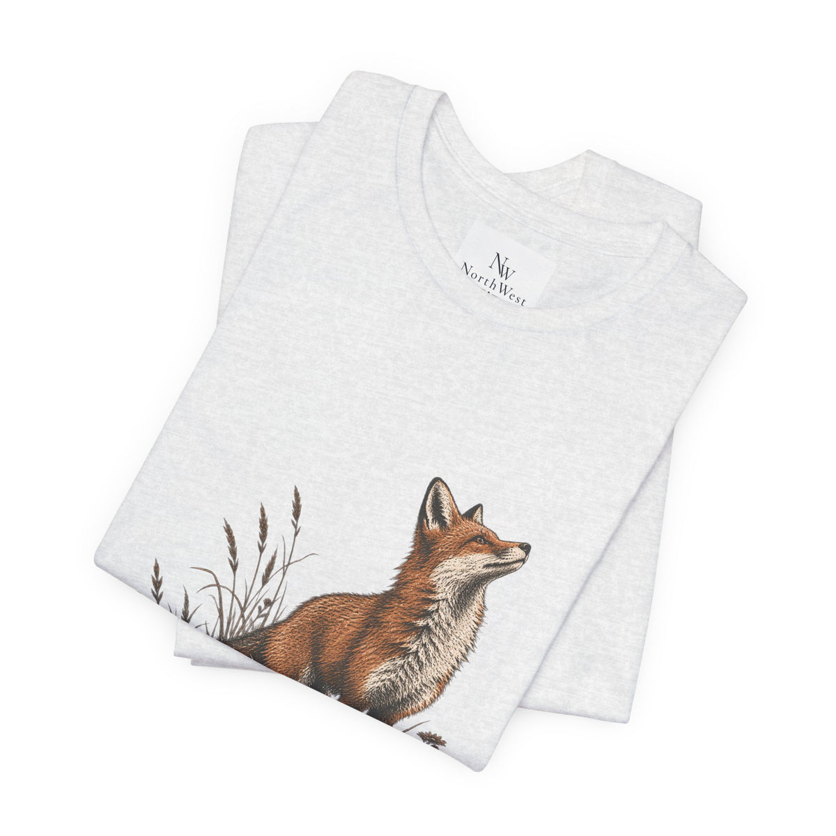 Wild Things Fox Tee — Woodland Nature Graphic T-Shirt