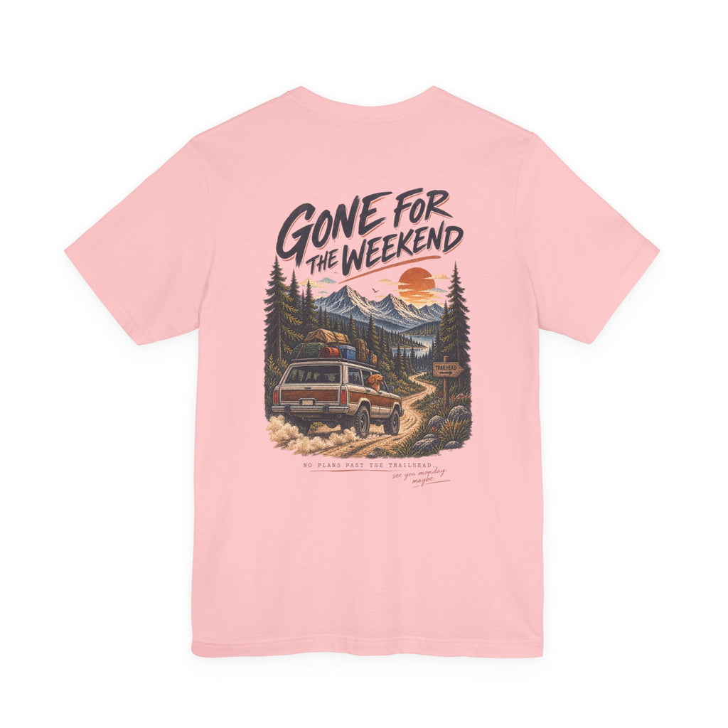 Adventure Tee — "Gone for the Weekend" Off‑Road Van Graphic T‑Shirt